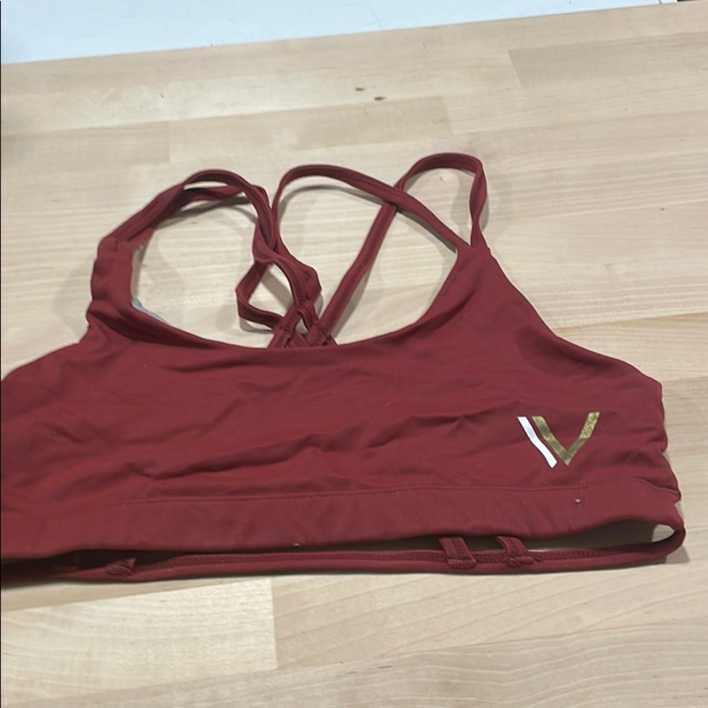 Red Strappy Sports Bra for Intimates & Sleepwear